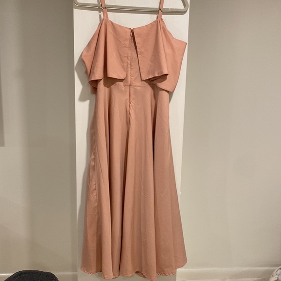 Tokyo Talkies mauve dress.  Size L - Picture 2 of 6
